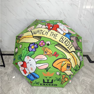รวมร่มกอล์ฟ ขนาดใหญ่ แบบ 2 ชั้น ขนาด 34 นิ้ว Exceed Golf Umbrella โครงไฟเบอร์แข็งแรง