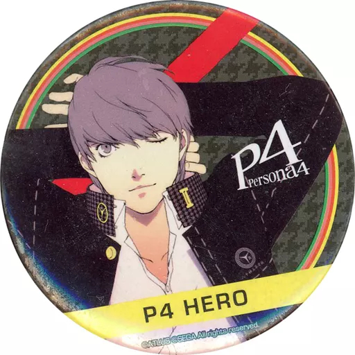 🇯🇵💯 เข็มกลัด Persona 3 & Persona 4 GEO Limited Trading Can Badge Can Badge