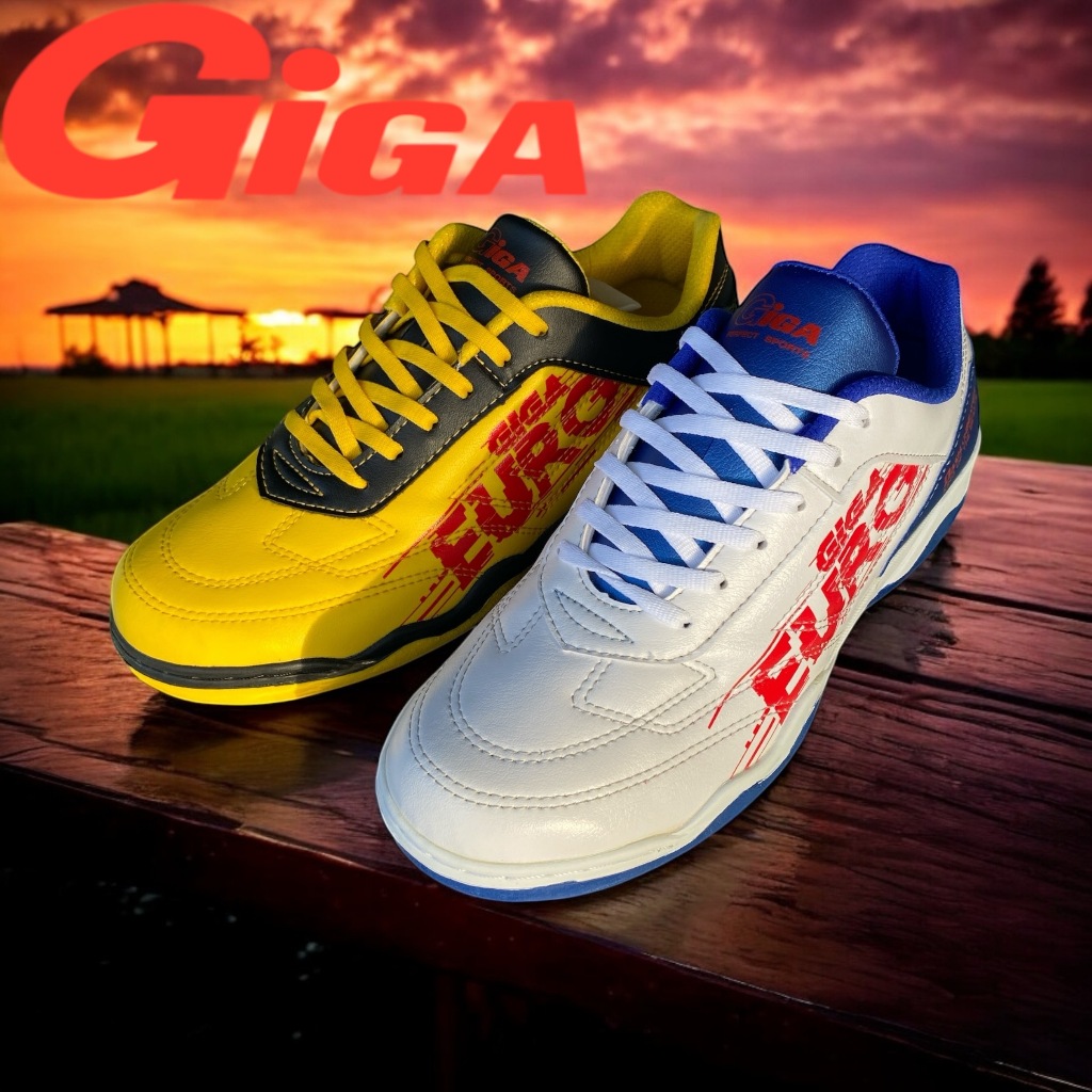 รองเท้าGIGAรองเท้าฟุตซอลรุ่นFG-426มี2สีขาวและเหลืองมีSIZE39-44
