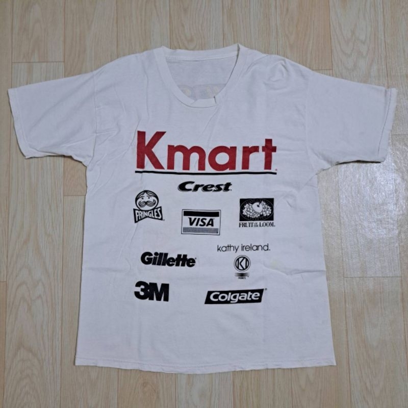 เสื้อมือสอง เสื้อวินเทจ เสื้อกระสอบ ลายรถแข่ง Kmart size L
