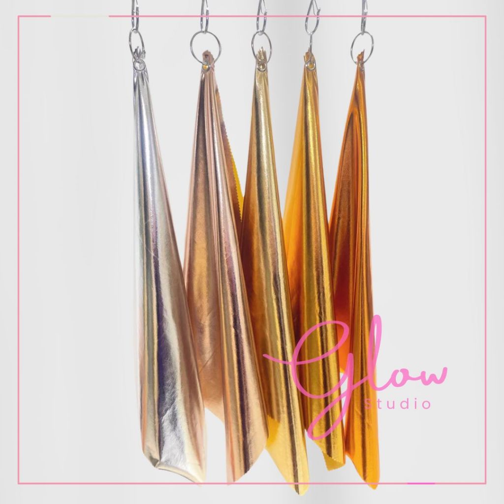 พร้อมส่ง ผ้าเดรปสำหรับ Personal Color เพื่อวิเคราะห์โทนผิวว่าเป็นWarm หรือ Cool 5 เฉดสีรวมถึง Rose Gold