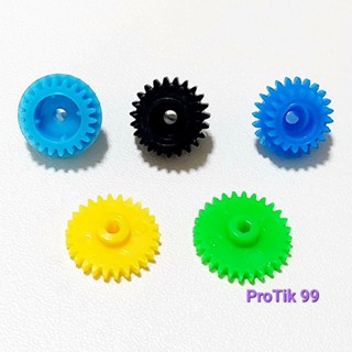 เฟือง Mini 4wd (ชุด 5ชิ้น) ขนาดต่างๆ ใช้กับ รถ Mini4wd 1:32