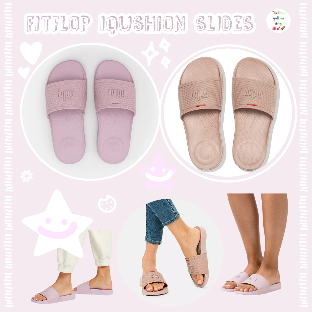 ลดเคลียร์!!! (สอบถามค่ะ/ไม่มีกล่องค่ะ) รองเท้า Fitflop รุ่น IQUSHION Pool Slides