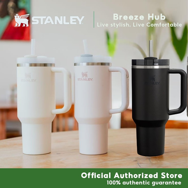 ของแท้ 100 % รับประกัน1ปี Stanley Quencher H2.0 FlowState 40oz สแตนเลส ถ้วยแก้ว แก้วกาแฟ Thermos