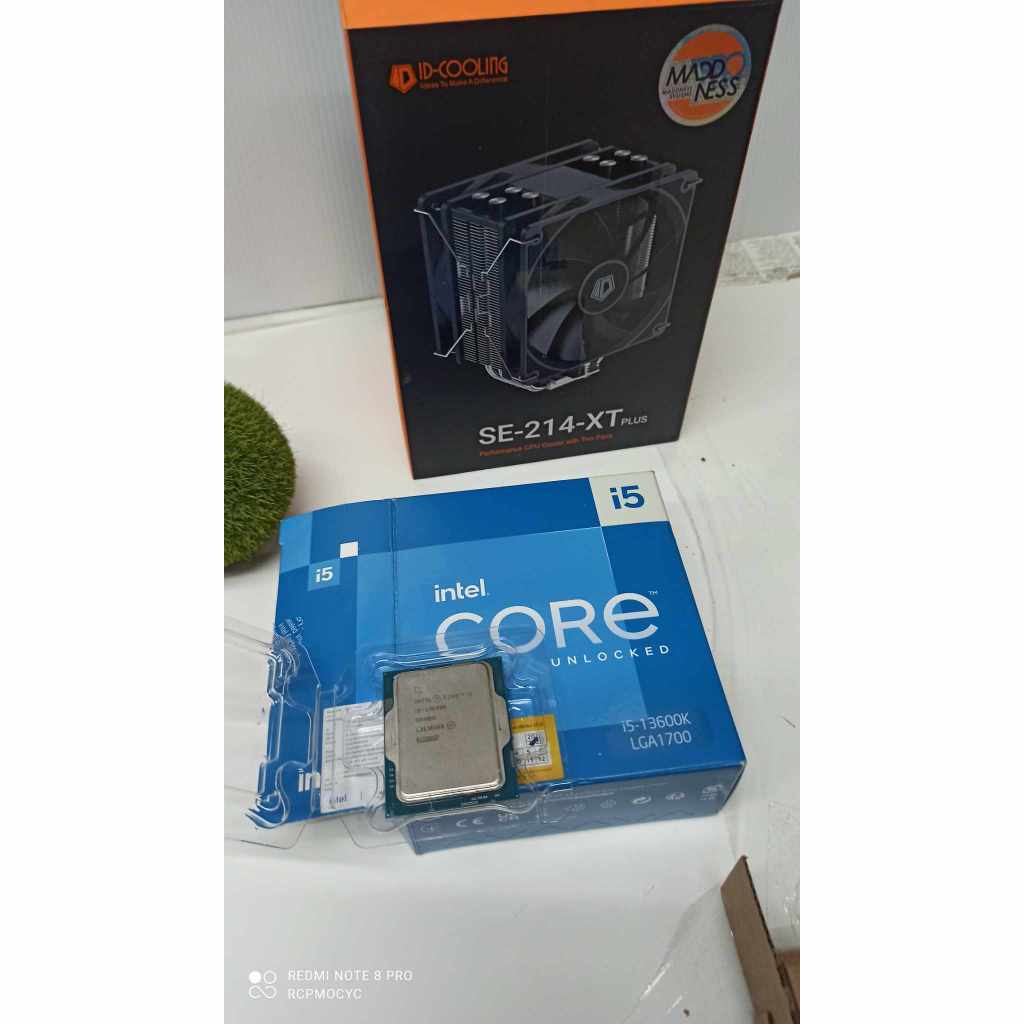 CPU (ซีพียู) INTEL CORE I5-13600K - 14C 20T 2.6-5.1GHz  +AIR COOLER ID-COOLING SE-214-XT-PLUS  ยกชุด