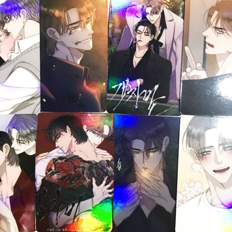 (ซื้อ 1 แถม 1) ถิ่นคนเถื่อน open board photocard BL manhwa โฟโต้การ์ด ver.2 ** โปรแถมโปรลดราคาเฉพาะเดือนนี้เท่านั้น **