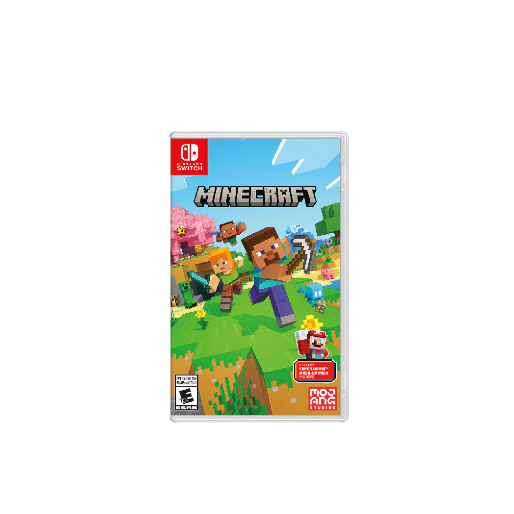 แผ่นเกม Nintendo Minecraft สร้าง. สำรวจ. รอดชีวิต. -ของแท้ Synnex ไม่มีประกัน