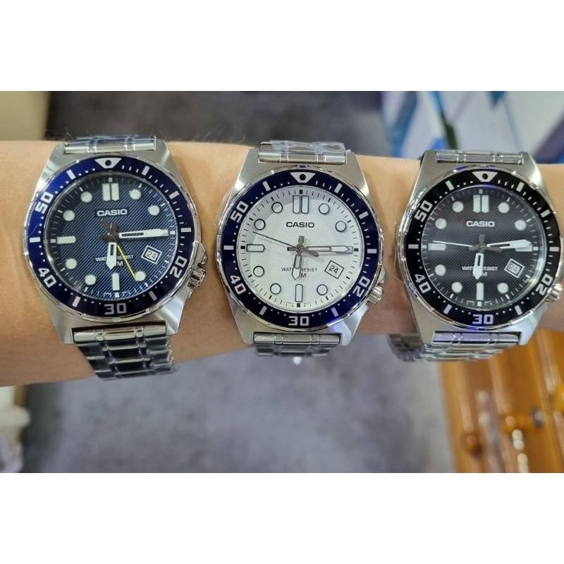 CASIO นาฬิกาข้อมือ MTD-135D-2AV,MTD-135D-1AV,MTD-135D-7AV