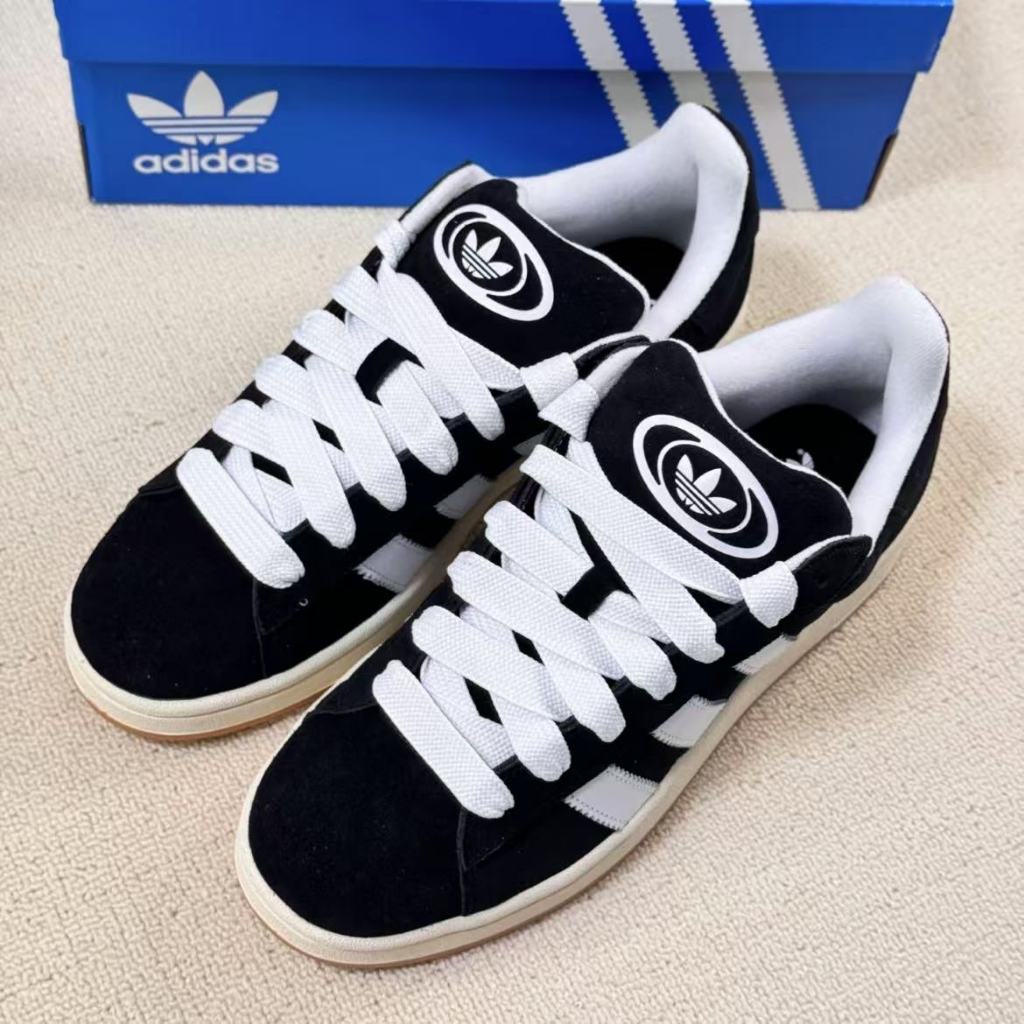（ของแท้ 100 %）adidas originals samba OG campus 00s HQ8708 สีดำ