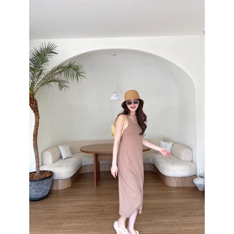Maxi dress ทุกคนผ้ายืดกลับมาแล้วค่า