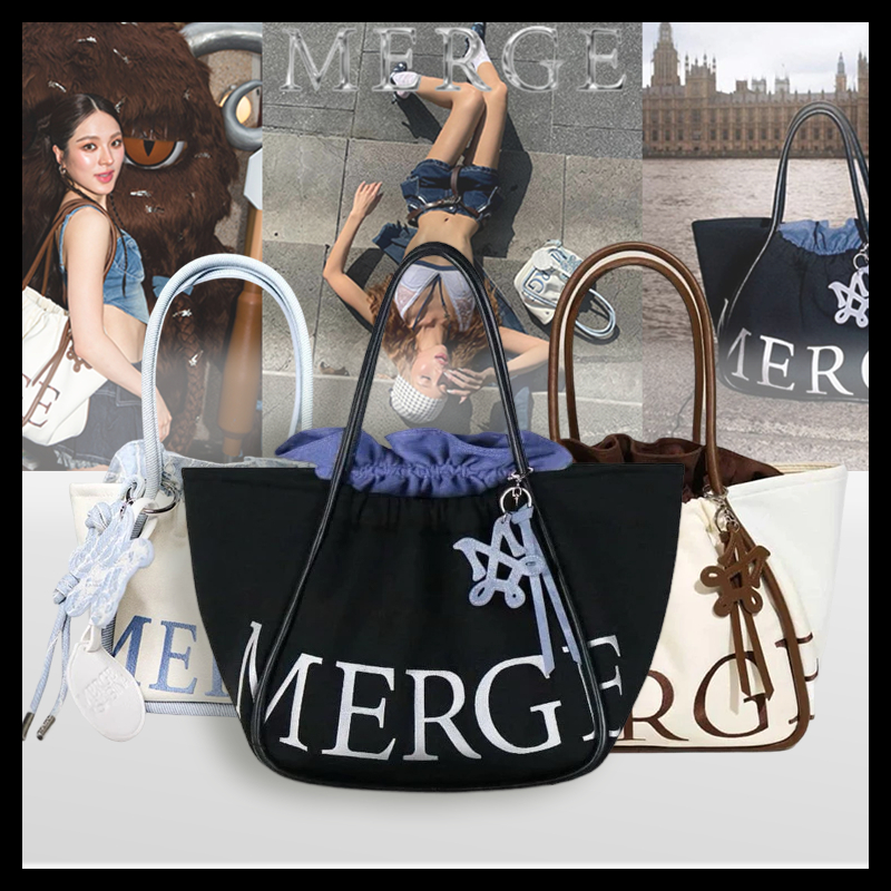 ใหม่และแท้ MERGE A DAY BAG กระเป๋าถือ สะพายข้าง กระเป๋านุ่ม กระเป๋าแบรน ขนาดใหญ่ กระเป๋าสวย