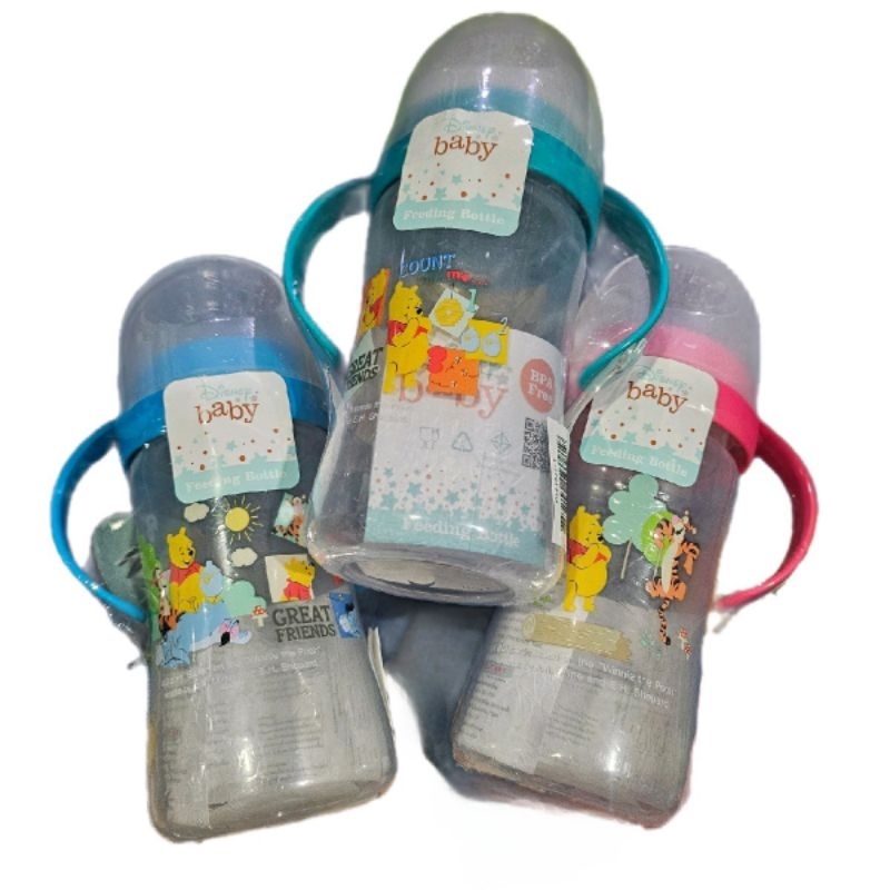 Babi Care ขวดนม คอกว้าง 8 ออนซ์ 250 ml มีจุกนม มีหูจับ
