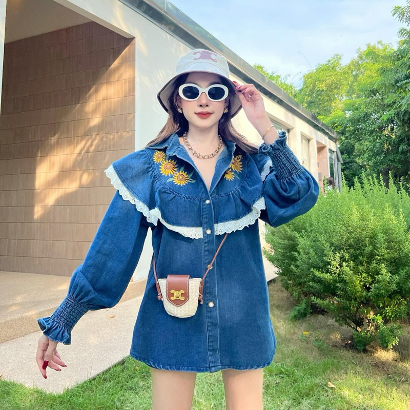 ชุดทานตะวัน งานป้าย Jidapa