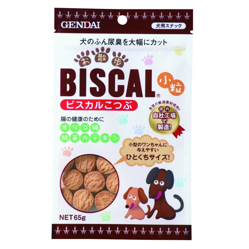 Biscal ขนมคุกกี้ สูตร Original 65g สำหรับสุนัข 3 เดือนขึ้นไป
