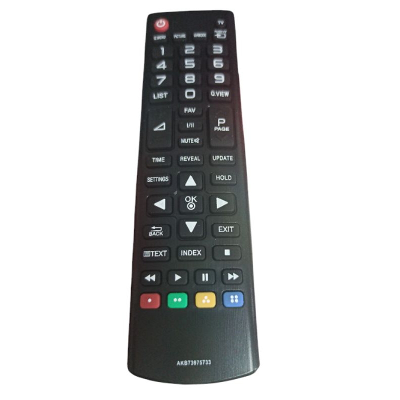 Remote TV LG รุ่น AKB73975733 รีโมททีวี ใช้งานง่ายแค่ใส่ถ่ายก็สามารถใช้งานได้เลย