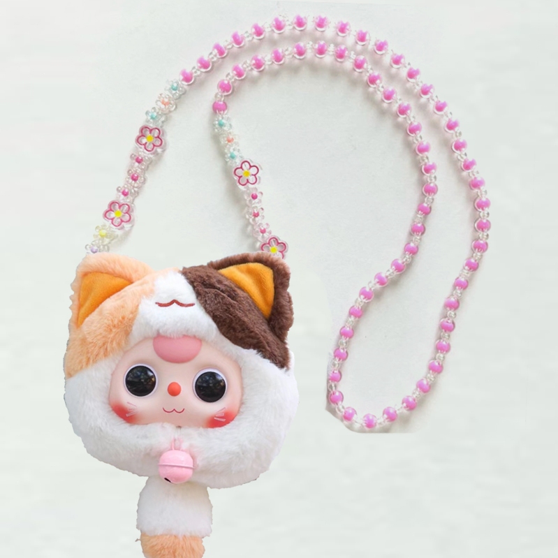 สายห้อย เบบี้ทรีแมวนําโชค สายห้อย baby three สายคล้องเบบี้ทรี พร้อมส่งในไทย