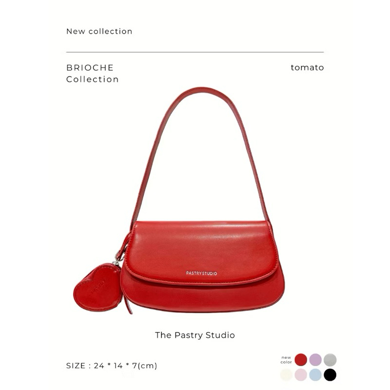 ส่งต่อ กระเป๋าแดง BRIOCHE collection The Pastry Studio