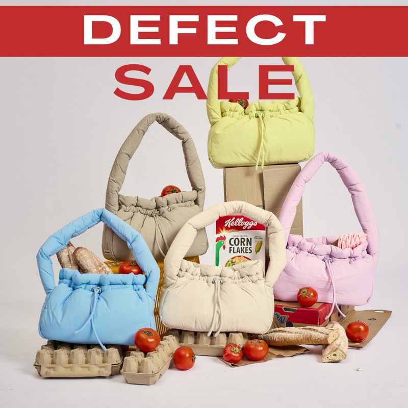 💛DEFECT SALE สินค้าตำหนิ💛 MADAM PEONY กระเป๋าผ้าไนลอน รุ่น DUMPLING