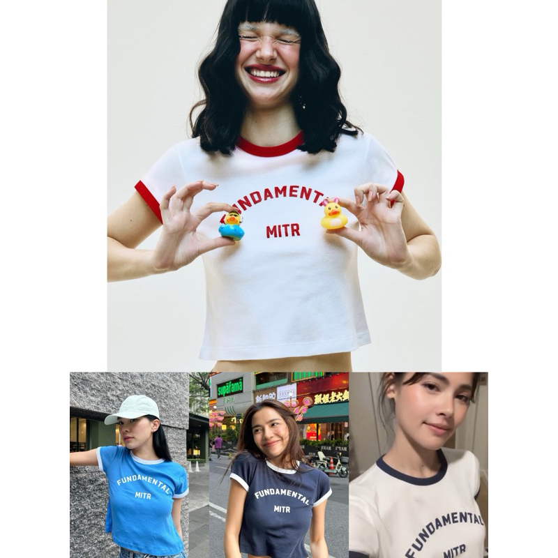Mitr Ringer T-shirt ของใหม่ ป้ายห้อย(พร้อมส่ง )ใช้โค้ดลด10-30%คุ้มมากๆ