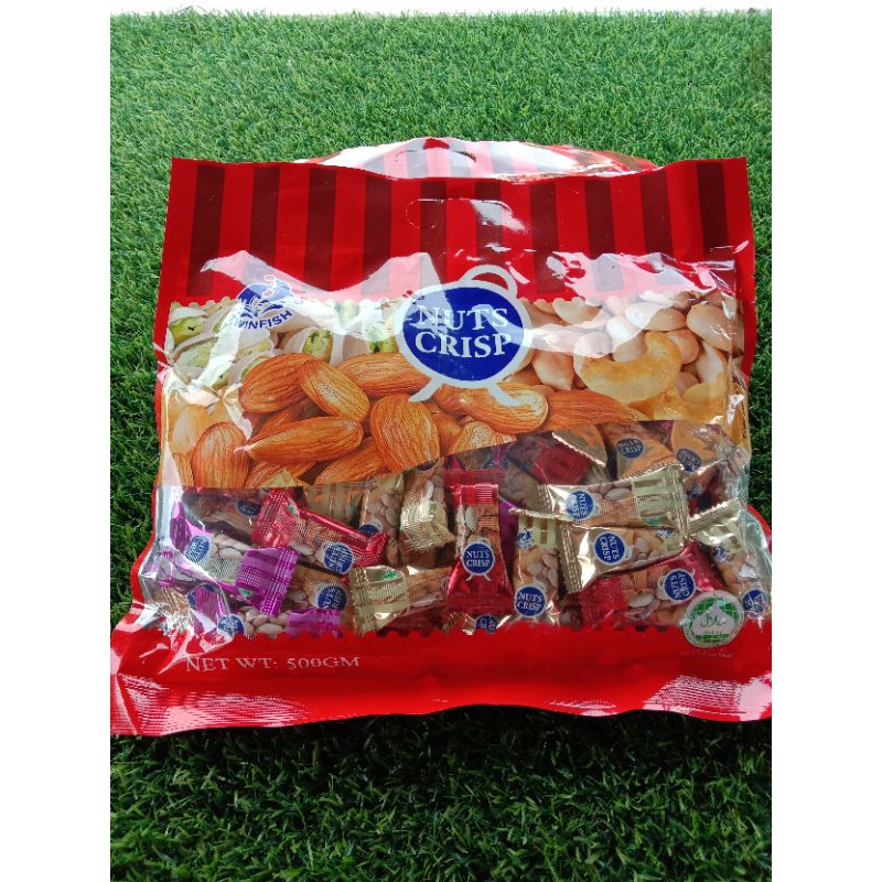 Nuts crisp ขนมถั่วอัดแท่ง ตุ๊บตั๊บ