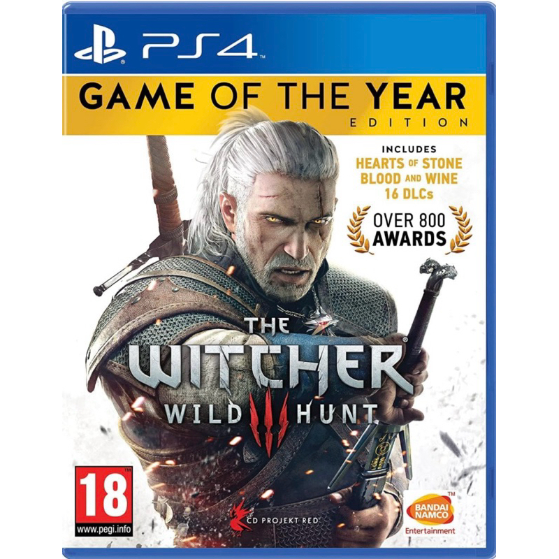 [เกมส์Ps4]The Witcher 3 Game of the Year Edition (รวมDLC)(PS4)มือ2