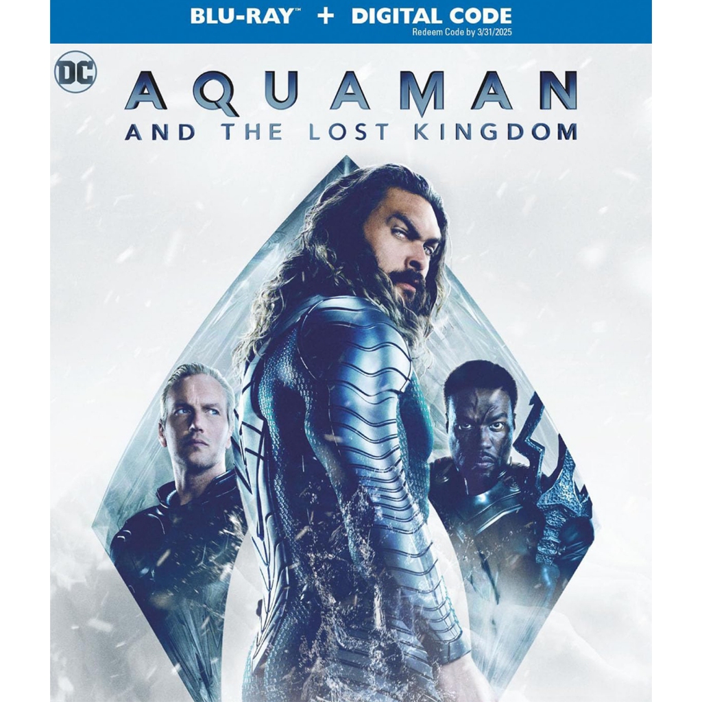 Bluray DC หนังใหม่ บลูเรย์ Aquaman and the Lost Kingdom | อควาแมน กับอาณาจักรสาบสูญ แผ่นมาสเตอร์ USA