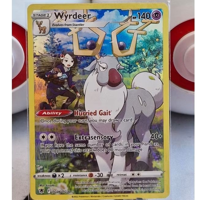Wyrdeer TG06/TG30 - Ultra Rare Holo - Astral Radiance Pokemon Card
