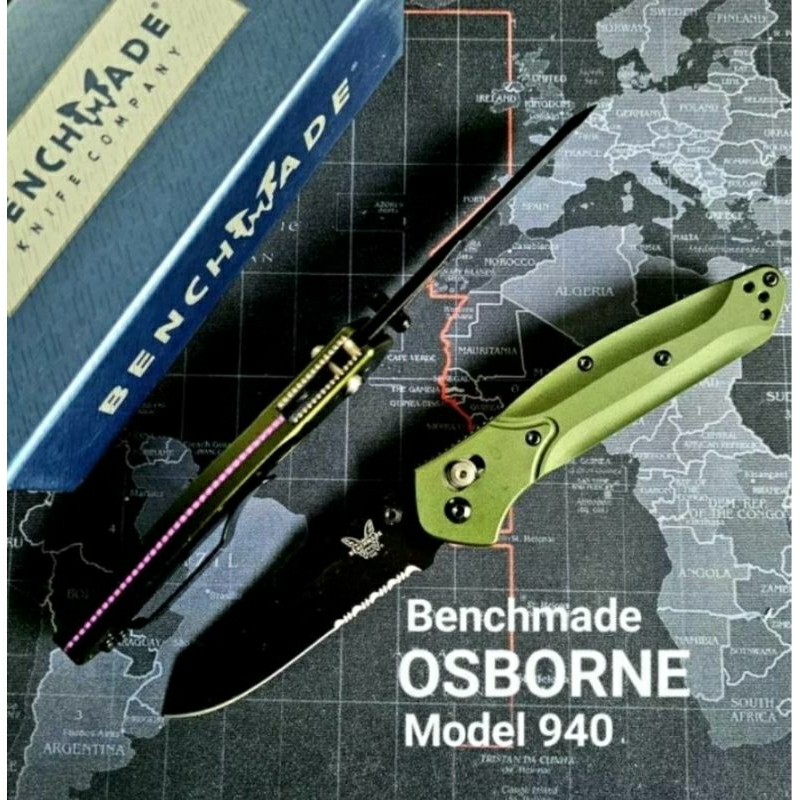 มีดพับ Benchmade BM 940, Osborne, Aluminium Handle