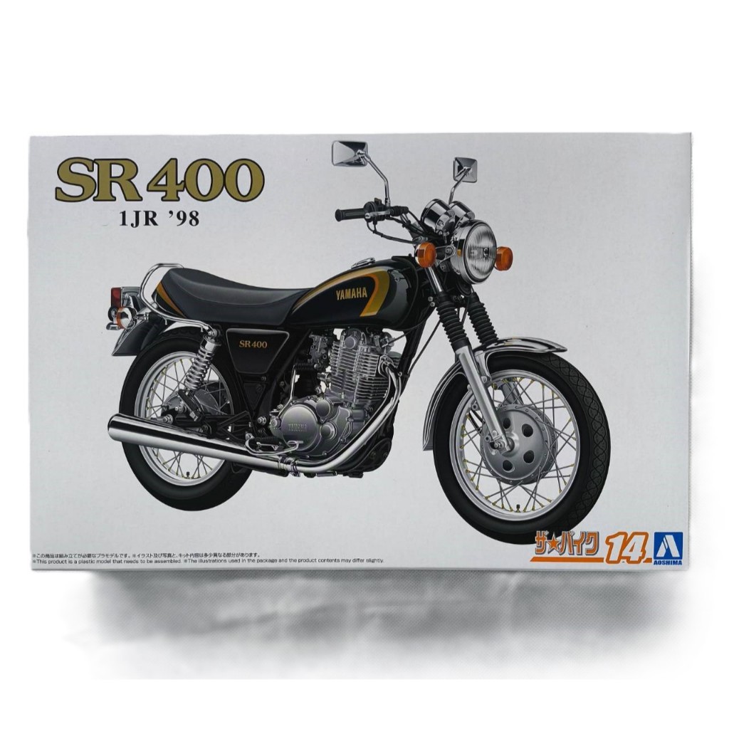 โมเดล YAMAHA SR400 1JR98/96 สินค้านำเข้าจากญี่ปุ่น