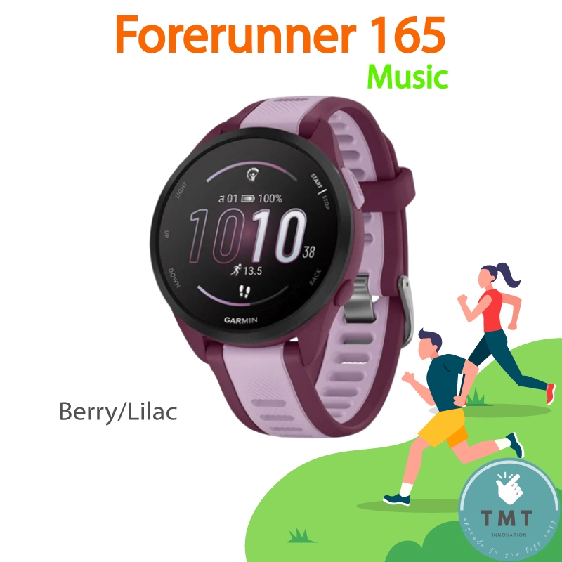 Garmin Forerunner 165 นาฬิกาสายนักวิ่ง รุ่นใหม่ ฟังก์ชั่นครบ ✅รับประกันศูนย์ไทย 2 ปี รูปที่ 3