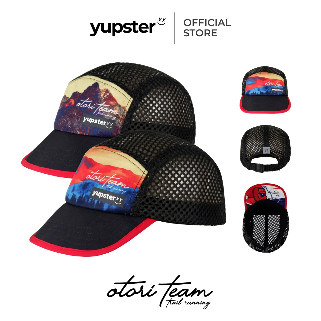 YUPSTER x OTORI Team Trail หมวกวิ่ง รุ่นใหม่ [ มี 2 สี ] หมวกวิ่ง เบาแห้งไว หมวกเทรล หมวกยัป