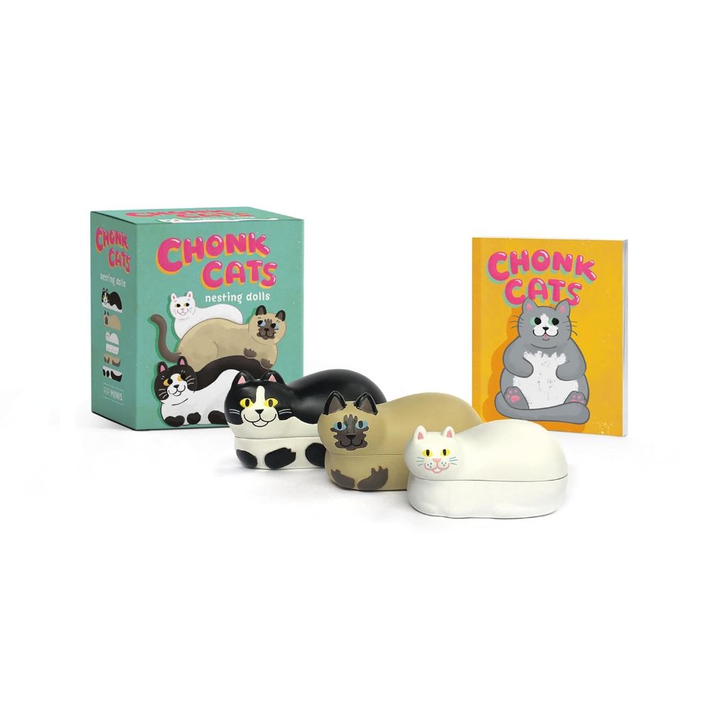 Chonk Cats Nesting Dolls Chonk cats are an adorable animal trend as seen on the internet