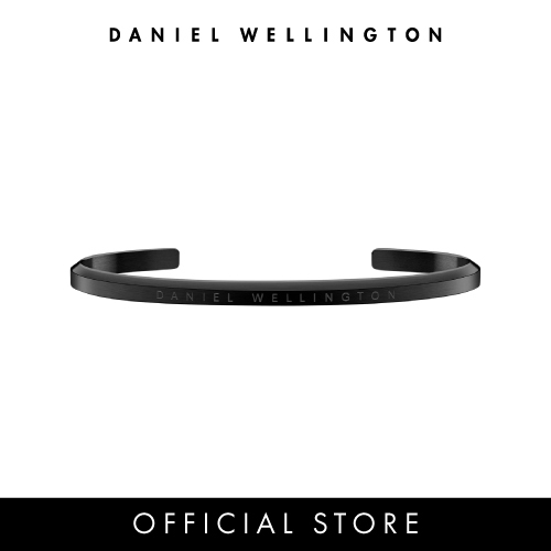 (ทักแชทรับโค้ด) Daniel Wellington กำไลข้อมือ CLASSIC BRACELET BLACK Size SและL สีดำ