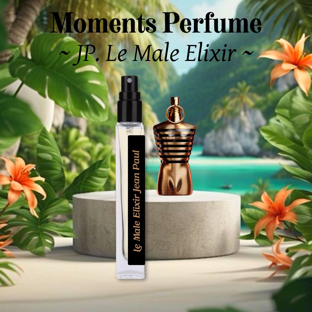Moments Perfume น้ำหอมผู้ชาย กลิ่น Vanilla Le Male ขนาด 10 ml.