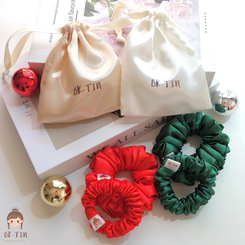 ยางรัดผม •BK-TIN HANDMADE• Xmas
