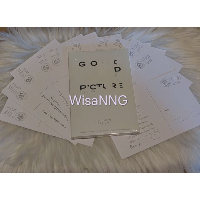 Postcard Good Quality Picture Bus (แยกขายเฉพาะ Location Postcard 12 member ไม่แกะซีล) ของแท้