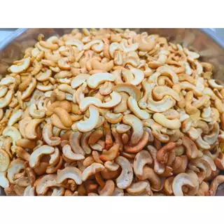 มะม่วงหิมพานต์ ซีก จัมโบ้ Roasted Cashew Nuts อบพร้อมทาน ธัญพืชเพื่อสุขภาพ ขนาด 500g / 1kg