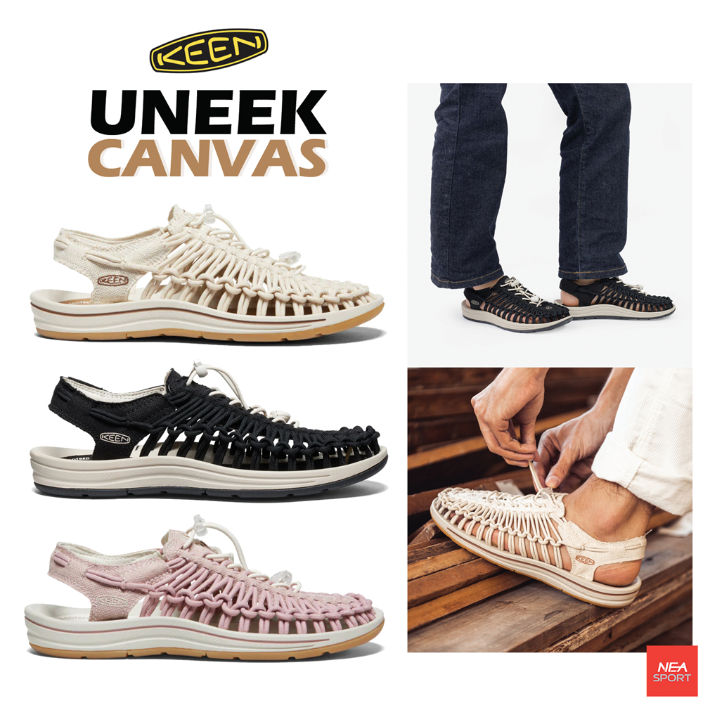 [ลด30% เก็บโค้ด 2509FASHDD] KEEN Uneek - Canvas (Limited Edition) รองเท้า คีน แท้ รุ่นฮิต ได้ทั้งชายหญิง