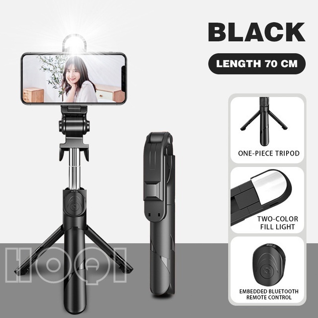 XT02 ไม้เซลฟี่บลูทูธ ไม้เซลฟี่พร้อมรีโมท ไม้เซลฟี่หมุนได้ 360 องศา ไม้เซลฟี่แบบไร้สาย น้ำหนักเบา ขนาดกะทัดรัด