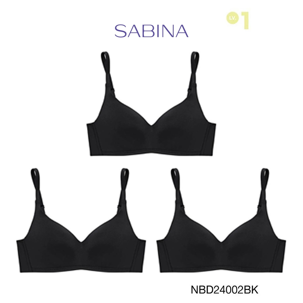[Online Exclusive] Sabina เสื้อชั้นใน (Set 3 ชิ้น)  Perfect Bra Level 1 ไร้ตะเข็บ  ไร้โครง รหัส NBD2