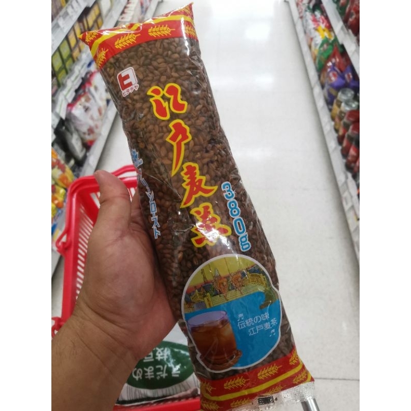 ecook​ ญี่ปุ่น​ เครื่องดื่ม​ ชา​ ข้าวบาร์เลย์​ hitachiya edo mugicha​ barley​ tea​ 380g