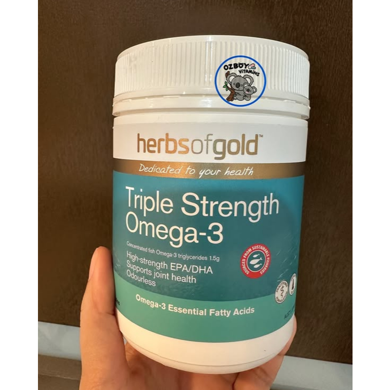 Herbs of Gold Triple Strength Omega-3