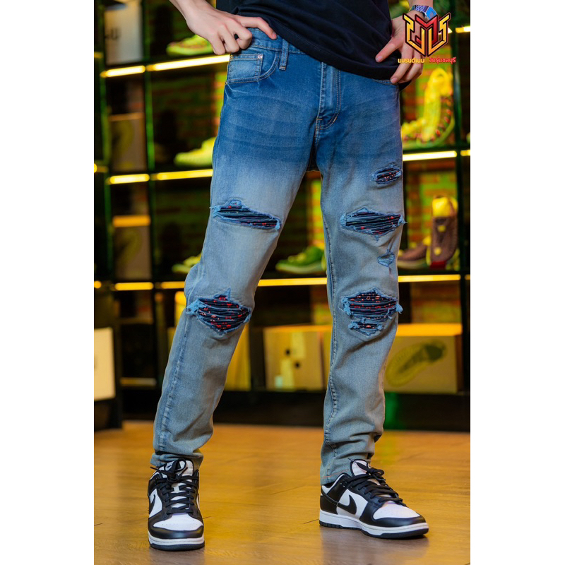 กางเกงขายาวSkinny Jeans Armer A03