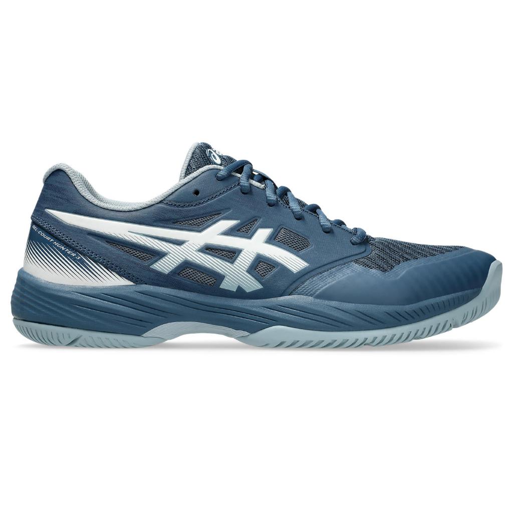 ASICS : GEL-COURT HUNTER 3 MEN CPS ผู้ชาย รองเท้าสำหรับกีฬาในร่ม ของแท้ VINTAGE INDIGO/WHITE