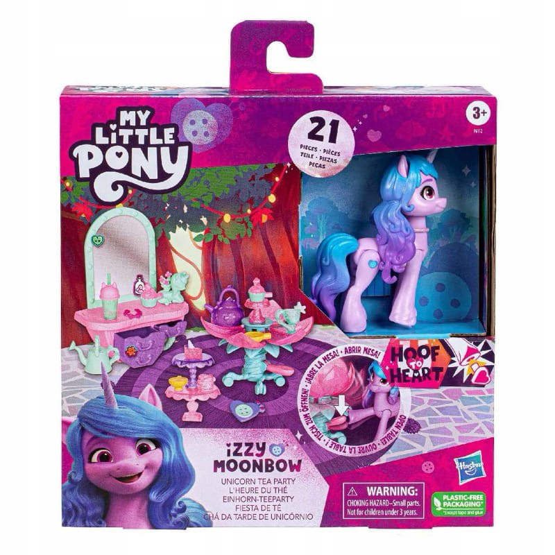 🦄พร้อมส่ง🦄 My Little Pony เซ็ทโมเดล บ้านโพนี่ Izzy Moonbow Tea Party ของตกแต่งเยอะในเซ็ท น่ารักมาก