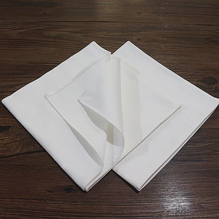 ผ้าเช็ดปาก napkins โรงแรม ร้านอาหาร แน๊ปกิ้น ผ้าเช็ดปากโรงแรม ใช้ผ้า Cotton อย่างดี 17x17 นิ้ว