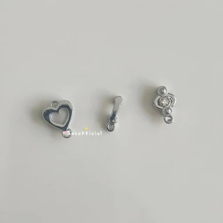 Sebofficial | ꒰1/6꒱ จี้ห้อยตกแต่ง 8mm สำหรับตกแต่งสร้อยข้อมือสแตนเลส ชาร์ม จี้สำหรับใส่กำไลข้อมือ