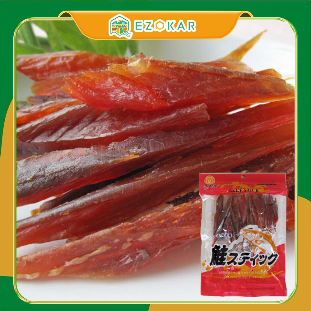【Hokkaido Japan ส่งตรงจากญี่ปุ่น】ขนมขบเคี้ยว แซลมอนสติ๊ก ฮอกไกโด ยอดนิยม ขนาด 1 แพ็ก / 3 แพ็ก / 5 แพ็ก