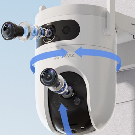 Ezviz รุ่น H9C 10MP Dual Lens (5MP+5MP) Smart Wi-Fi AI-Powered : กล้องวงจรปิดภายนอก (EZV-H9C-10MP)