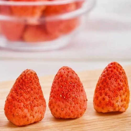 [1 แถม 2] ฟรีซดราย (ลูกจิ๋ว) มินิ ถุงละ 35g.*3 ถุงสตรอว์เบอร์รี่ฟรีซดราย